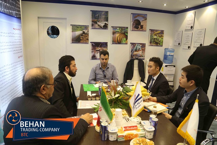 نمایشگاه تهران (غرفه مشترک شرکت لوله سازی اهواز و شرکت بهان تجارت )1395 8