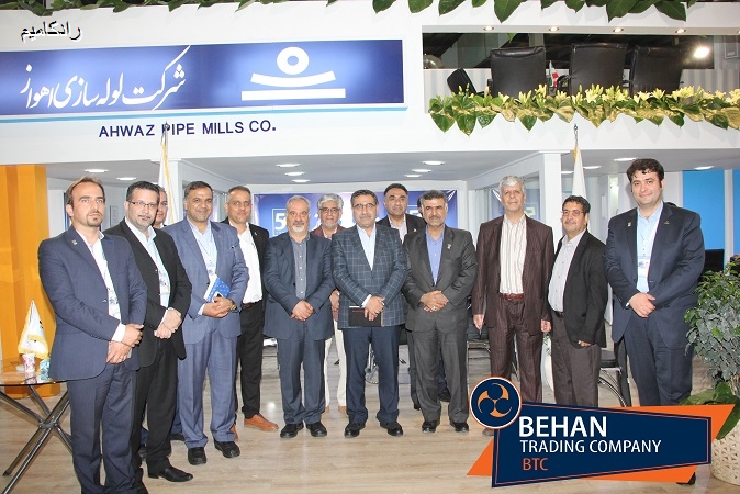نمایشگاه تهران (غرفه مشترک شرکت لوله سازی اهواز و شرکت بهان تجارت )1396 1