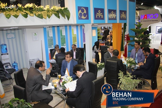 نمایشگاه تهران (غرفه مشترک شرکت لوله سازی اهواز و شرکت بهان تجارت )1396 6
