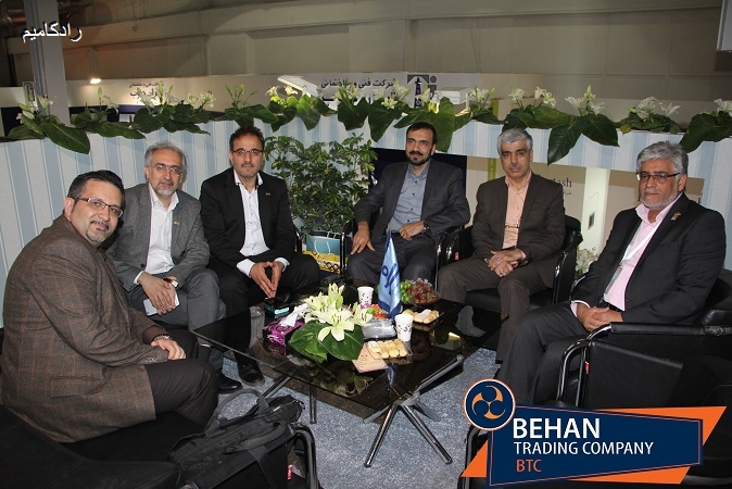 نمایشگاه تهران (غرفه مشترک شرکت لوله سازی اهواز و شرکت بهان تجارت )1396 7