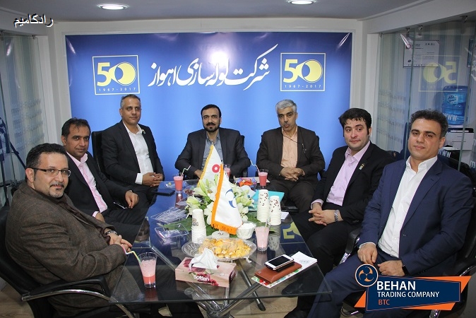 نمایشگاه تهران (غرفه مشترک شرکت لوله سازی اهواز و شرکت بهان تجارت )1396 8