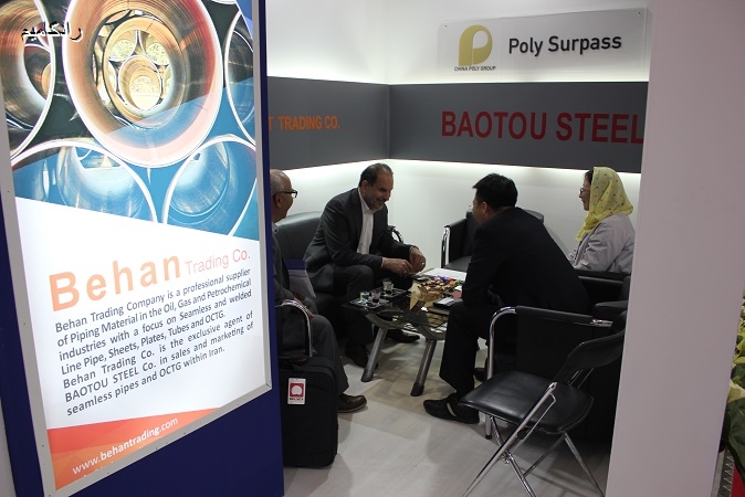 نمایشگاه تهران (غرفه مشترک چین و شرکت بهان تجارت )1396 4