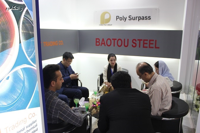 نمایشگاه تهران (غرفه مشترک چین و شرکت بهان تجارت )1396 5