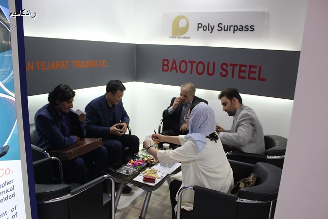 نمایشگاه تهران (غرفه مشترک چین و شرکت بهان تجارت )1396 7