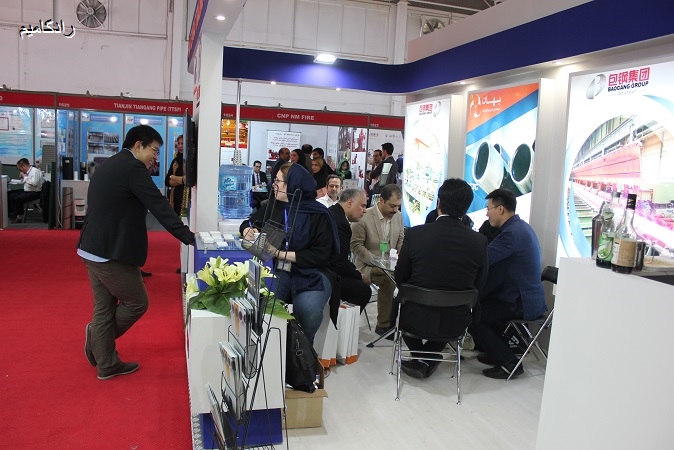 نمایشگاه تهران (غرفه مشترک چین و شرکت بهان تجارت )1396 8