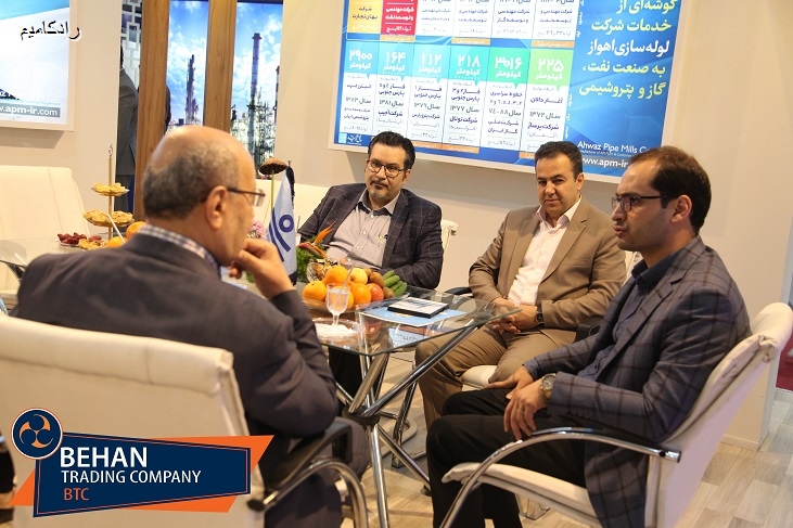 نمایشگاه بین المللی نفت ، گاز، پالایش و پتروشیمی غرفه مشترک با لوله سازی اهواز- تهران (1398) 3