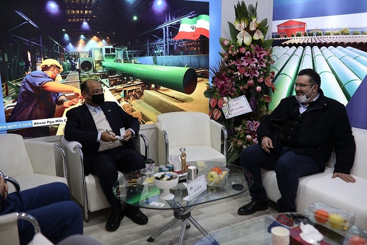 نمایشگاه تهران (غرفه مشترک شرکت لوله سازی اهواز و شرکت بهان تجارت )1399 4